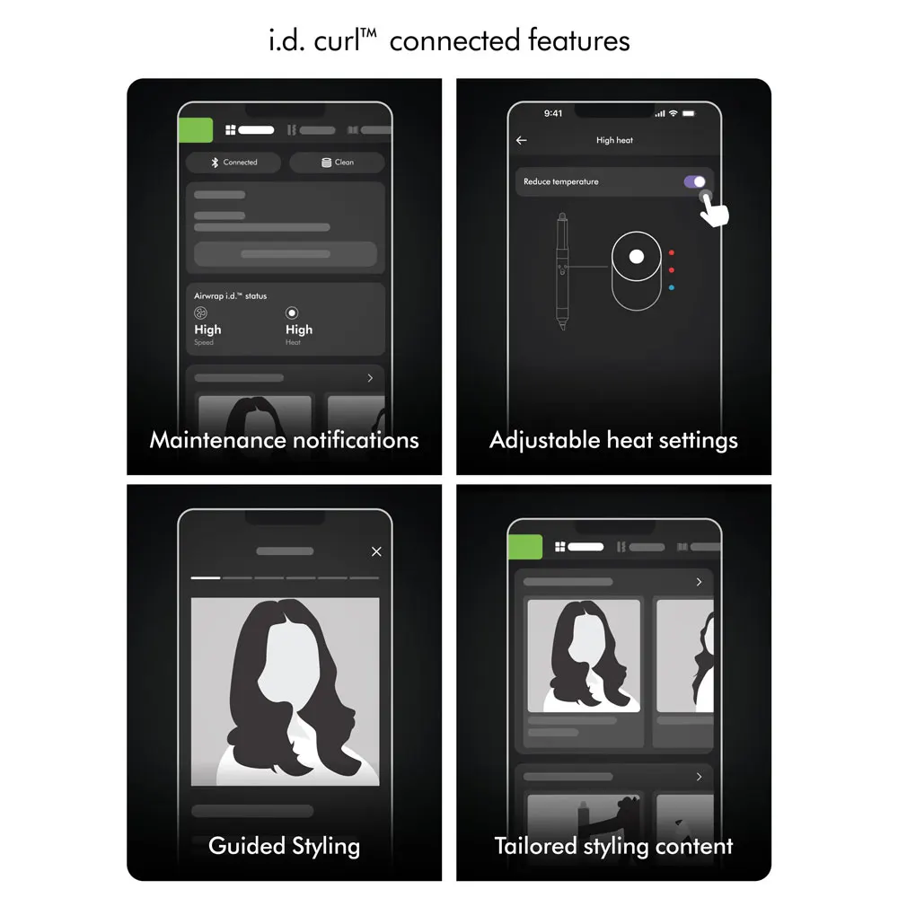 Dyson Airwrap Styler ID Ceramic Patina Finish Multi-Functional Hair Styling Tool for Smooth and Curling (HS08/T1) - Image 8