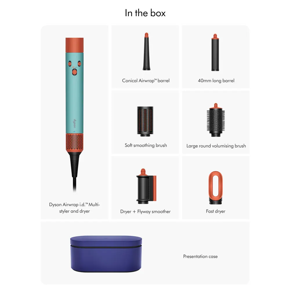 Dyson Airwrap Styler ID Ceramic Patina Finish Multi-Functional Hair Styling Tool for Smooth and Curling (HS08/T1) - Image 10