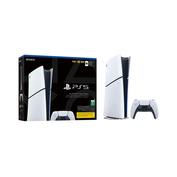Sony PS5 Slim Console (Digital) Bundle - Vertical Stand Sold Separately